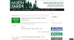 Desktop Screenshot of northtabor.org