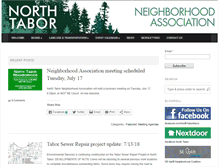 Tablet Screenshot of northtabor.org